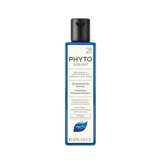 PHYTOSQUAM MOISTURIZING SHAMPOO DANDRUFF & DRY SCALP 250ML