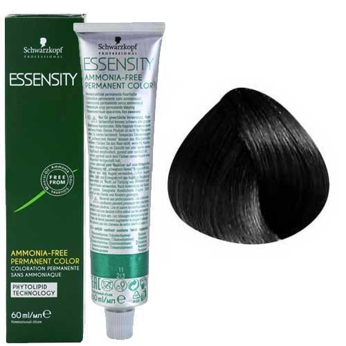 Schwarzkopf Essensity Ammonia Free Permanent Color 60ml - 1-0 Black
