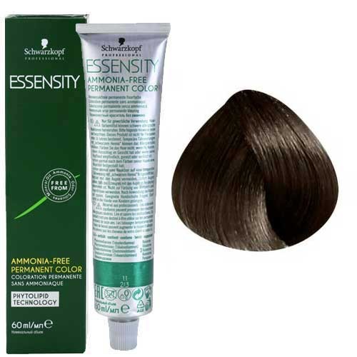 Schwarzkopf Essensity Ammonia Free Permanent Color 60ml - 5-00 Intense Light Brown